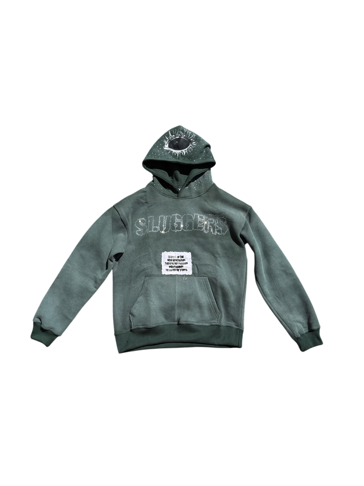 GREEN EYE HOODIE (SUN WASHED)