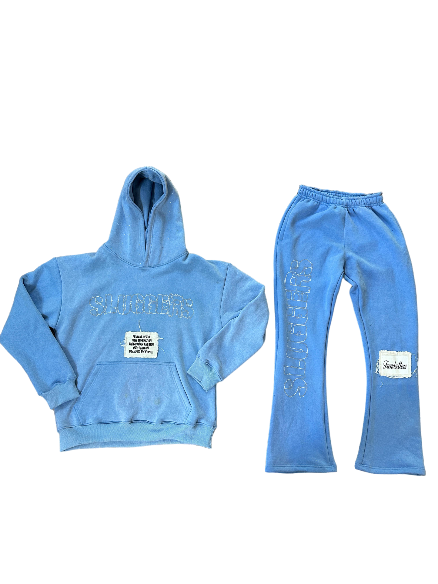 RHINESTONE SET (BLUE)